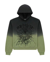 Sp5der OG Web Ombré Hoodie Black