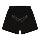 Sp5der OG Logo Phantom Sweat Shorts 'Black'