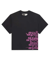 Sp5der Stacked Tee Black