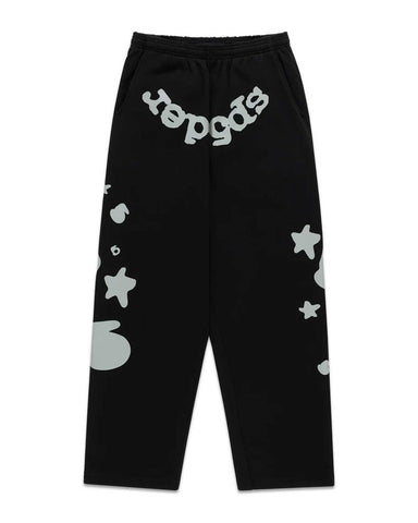 Sp5der Beluga 3M Reflective Sweatpants Black