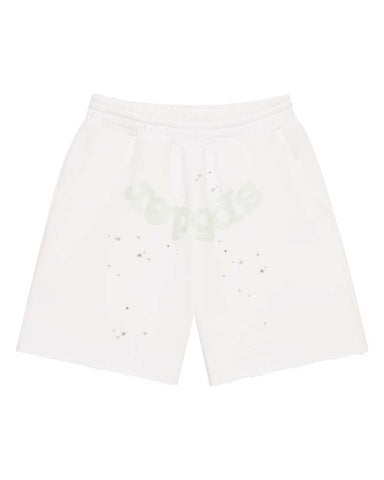Sp5der T&F Sweatshorts White