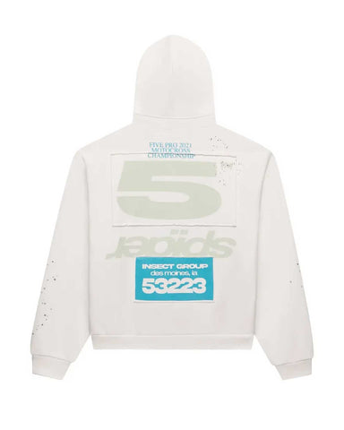 Sp5der T&F Zip-Up Hoodie White